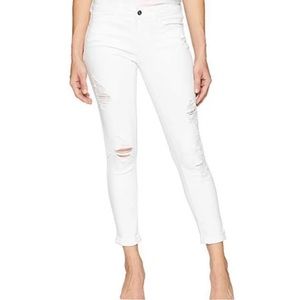 Bebe Ripped Heartbreaker Skinny Jeans